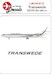SE210 Caravelle 10B3 (Transwede old cs) LN144-612