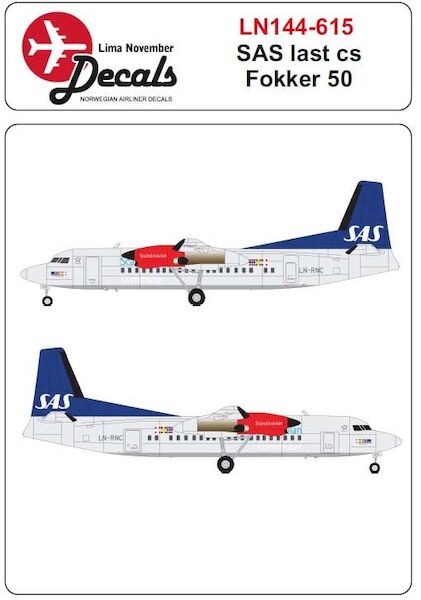 Fokker 50 (SAS new cs)  LN144-615