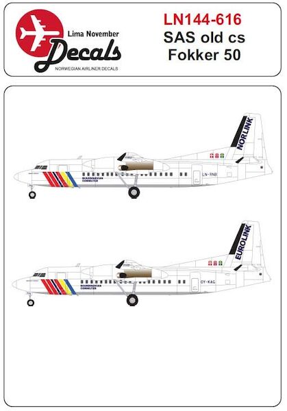 Fokker 50 (SAS old cs) LN144-616