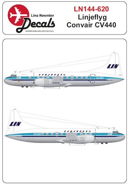 Convair CV440 (Linjeflyg) LN144-620
