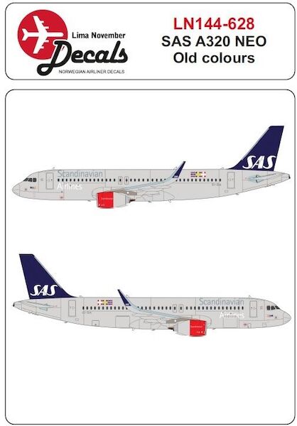 Airbus A320 NEO (SAS old colours) LN144-628