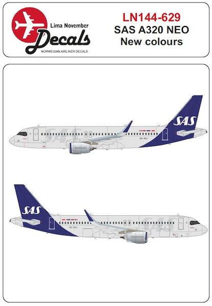 Airbus A320 NEO (SAS New colours) LN144-629