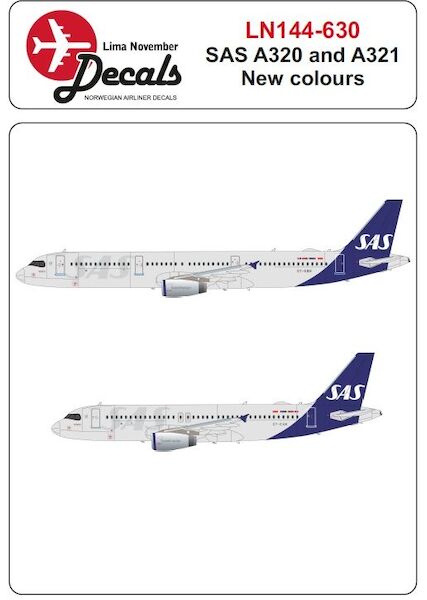Airbus A320/A321 (SAS New colours) LN144-630