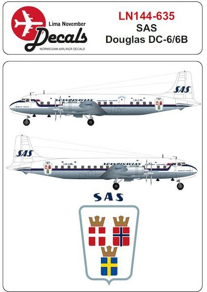 Douglas DC6B (SAS) LN144-635