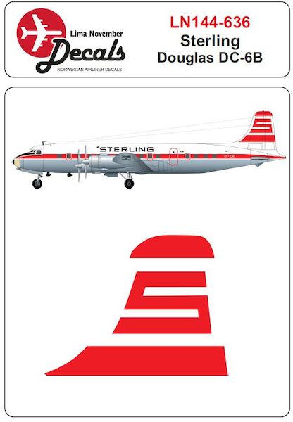 Douglas DC6B (Sterling)  LN144-636