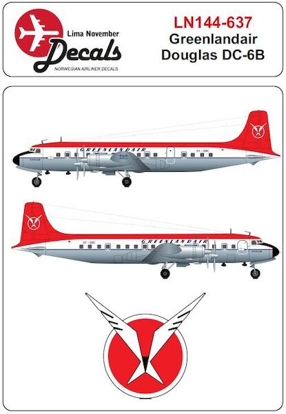 Douglas DC6B (Greenlandair) LN144-637