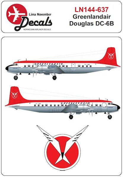 Douglas DC6B (Greenlandair)  LN144-637