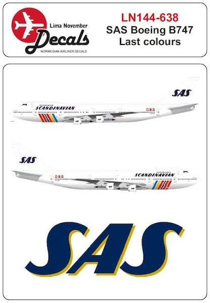 Boeing B747 Rainbow cs (SAS) LN144-638