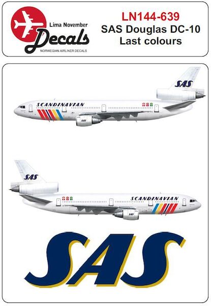 Douglas DC10  Rainbow cs (SAS)  LN144-639