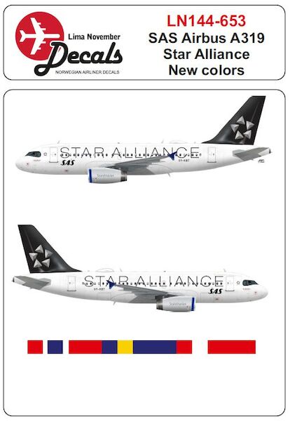 Airbus A319 (SAS new Star Alliance scheme) LN144-653