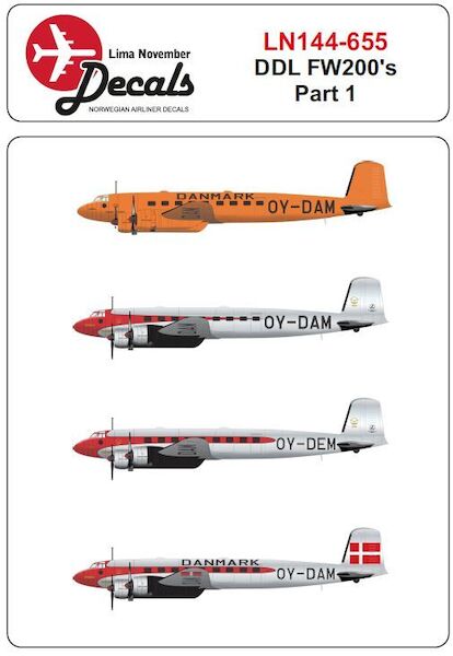 Focke Wulf FW200 Condor (DDL) Part 1 with window masks. LN144-655