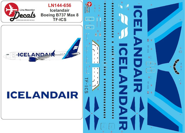 Boeing 737-Max 8 (Icelandair TF-ICS)  LN144-656