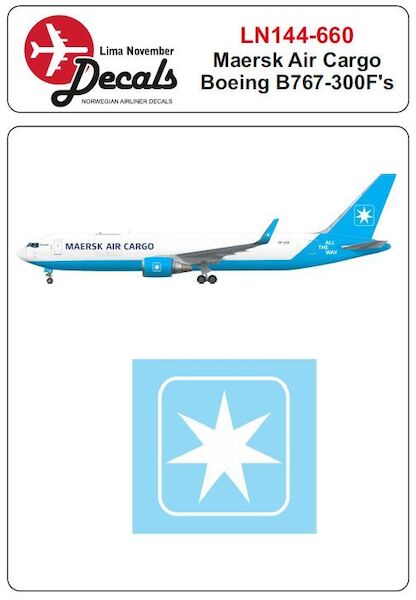 Boeing B767-300F (Maersk Air Cargo)  LN144-660