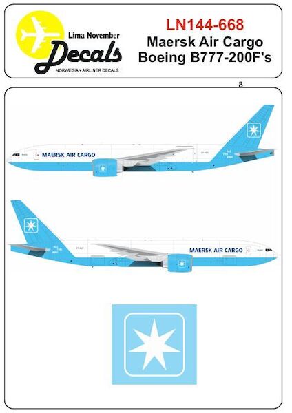 Boeing B777-300F (Maersk Air Cargo) LN144-668