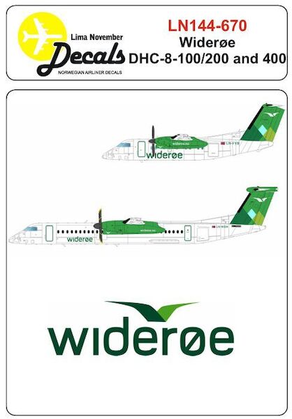 DHC8-100/200 and -400 (Wideroe) LN144-670