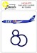 Airbus A330-300 SAS LN-RKR In 80 Years Colours) LN144-672