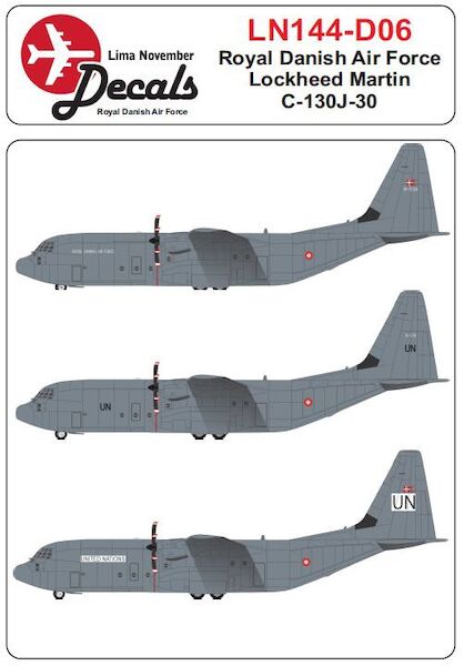 Royal Danish AF Lockheed C130J-30 Hercules  LN144-D06