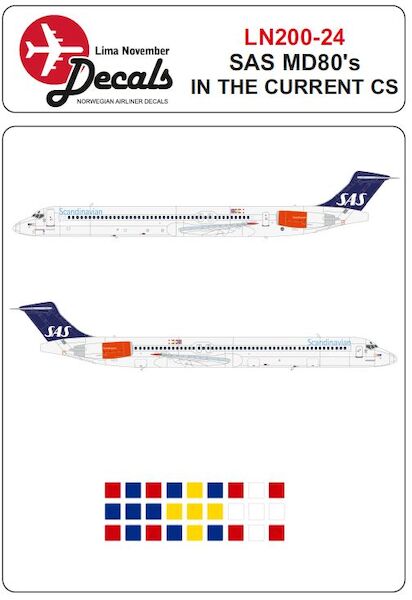 McDonnell Douglas MD81/82/83 (SAS in the current scheme)  LN200-024