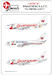 Boeing 737-500 (Braathens SAFE Olympia colours) (Hasegawa) LN200-030