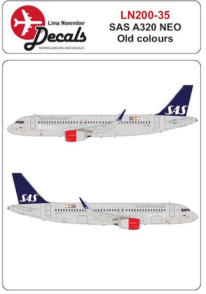 Airbus A320 NEO (SAS old colours) LN200-035