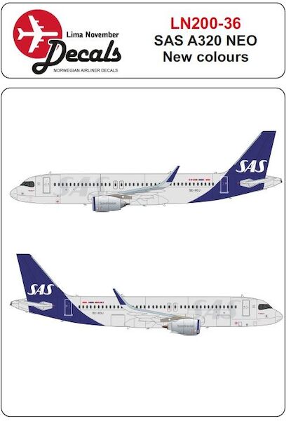 Airbus A320 NEO (SAS New colours)  LN200-036