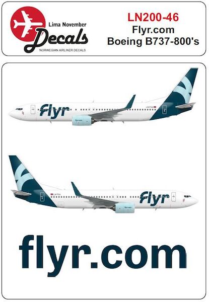 Boeing B737-800 (Flyr.com) LN200-046