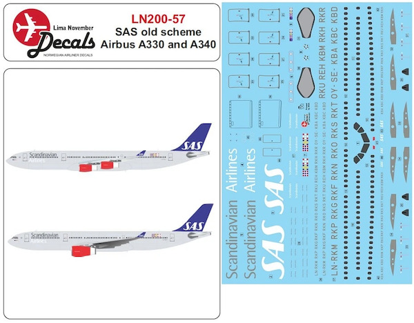 Airbus A330 and A340 (SAS old Scheme) LN200-057