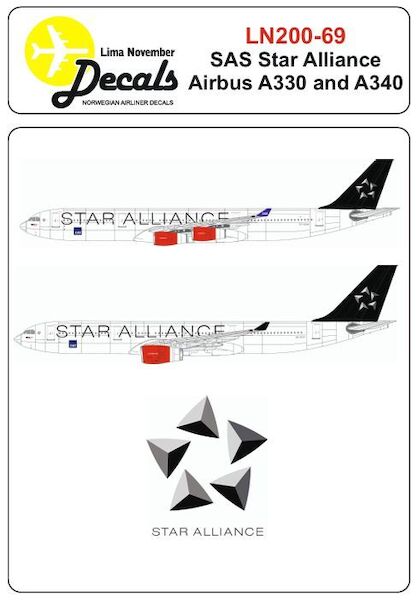 Airbus A330 and A340 (SAS Starr Alliance) LN200-069