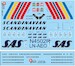 Boeing B747 (SAS Last (Rainbow) cs)  LN200-40