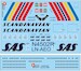 Boeing B747 (SAS Last (Rainbow) cs)  LN200-40
