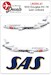 Douglas DC10 Rainbow cs (SAS) LN200-041