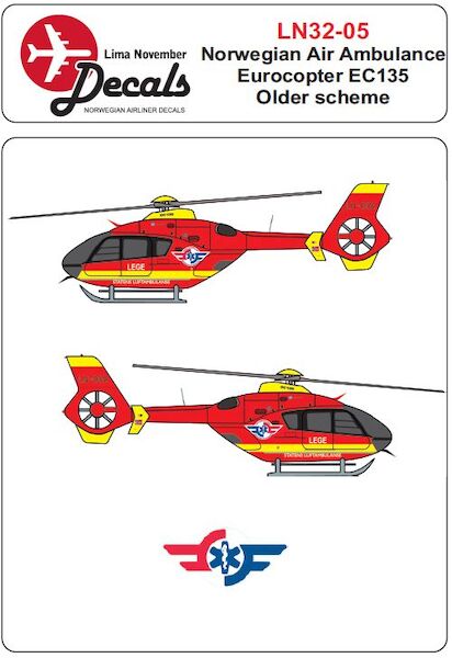 Eurocopter EC135 (Norwegian Air Ambulance old cs)  LN32-05