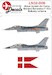 Royal Danish AF F-16's first scheme 1980-2002 LN32-D06