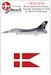 Royal Danish AF  F16A E-190 "H.R.H Kronprinsen 50 Years" LN32-D10