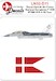 Royal Danish AF  F16B ET-208 "H.R.H Kronprinsen 50 Years" LN32-D11