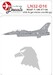 Royal Danish AF F-16B ET199 with Argentinian markings LN32-D16