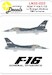 RDAF F-16A E-193 in the colors from Le Bourget 1981 LN32-D22