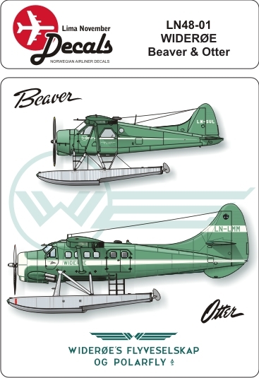 De Havilland DHC2 Beaver and DHC3 Otter (Wideroe)  ln48-01