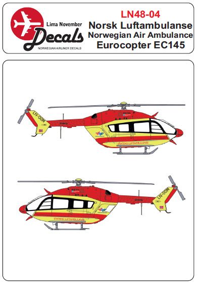 Eurocopter EC145 (Norwegian Air Ambulance) LN48-04
