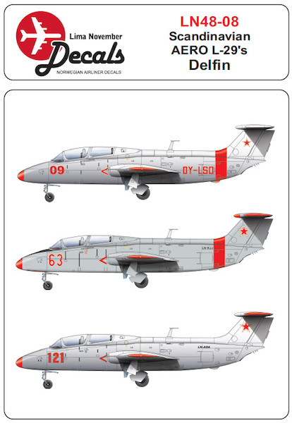 Scandinavian Aero L29 Delfin (3x) LN48-08