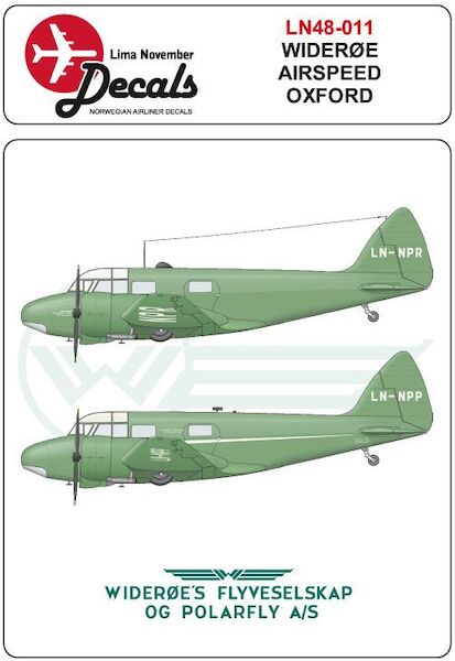 Airspeed Oxford (Widerøe)  LN48-11