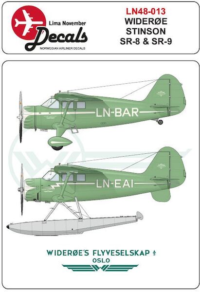 Stinson Reliants (Widerøe) LN48-13