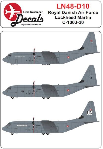 Royal Danish AF Lockheed C130J-30 Hercules LN48-D10