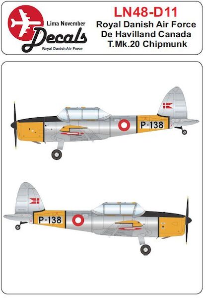 Royal Danish AF DHC-1 Chipmunk LN48-D11