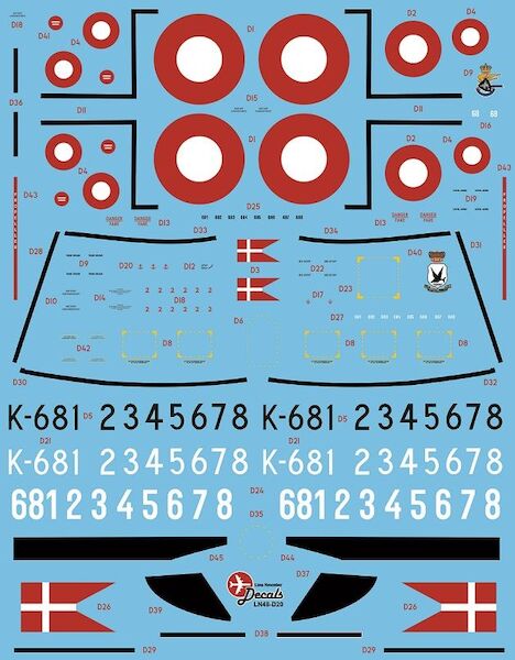 Royal Danish AF C47 Dakota Part 2 LN48-D20