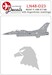 Royal Danish AF F-16B ET199 with Argentinian markings LN48-D23