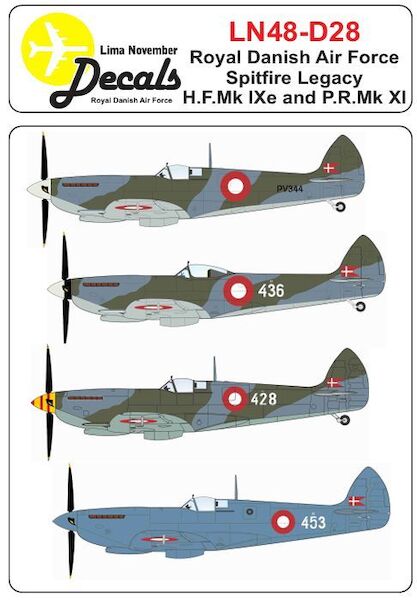 Royal Danish Af “Spitfire legacy” all schemes LN48-D28