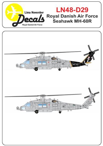 Royal Danish Air Force MH60R Seahawk  LN48-D29