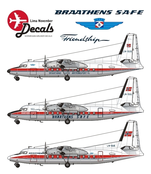 Fokker F27 Friendship (Braathens SAFE) LN72-507