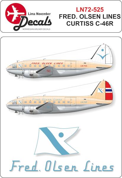 Curtiss C46R  Commando (Fred OIsen)  LN72-525